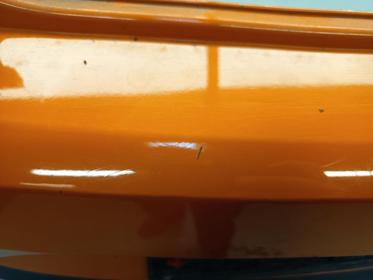 Seat Ibiza 6J 3t&uuml;rer original Sto&szlig;f&auml;nger Stange hinten Heck P2C Orange Bj 2009