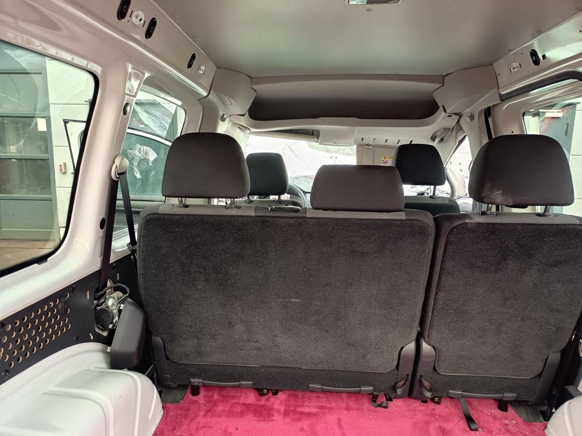 VW Caddy IV SA original 2er R&uuml;cksitzbank Reihe 2 Stoff Titanschwarz Bj 2016