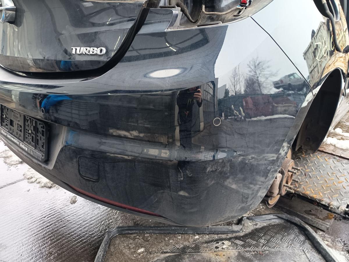 Opel Astra K Schr&auml;gheck orig Sto&szlig;stange hinten PDC Z22X Blau vor Facelift Bj 18