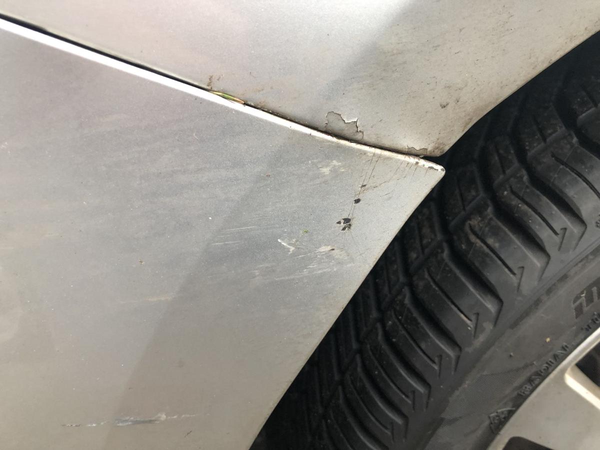 Opel Astra K B16 Caravan Stoßfänger hinten Heckschürze mit PDC Z176 Argonsilber