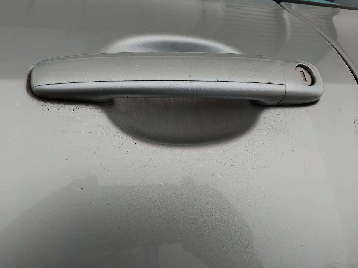 Peugeot 307 CC Tür links Fahrertür silber EZR aluminiumgraumetallic BJ2005