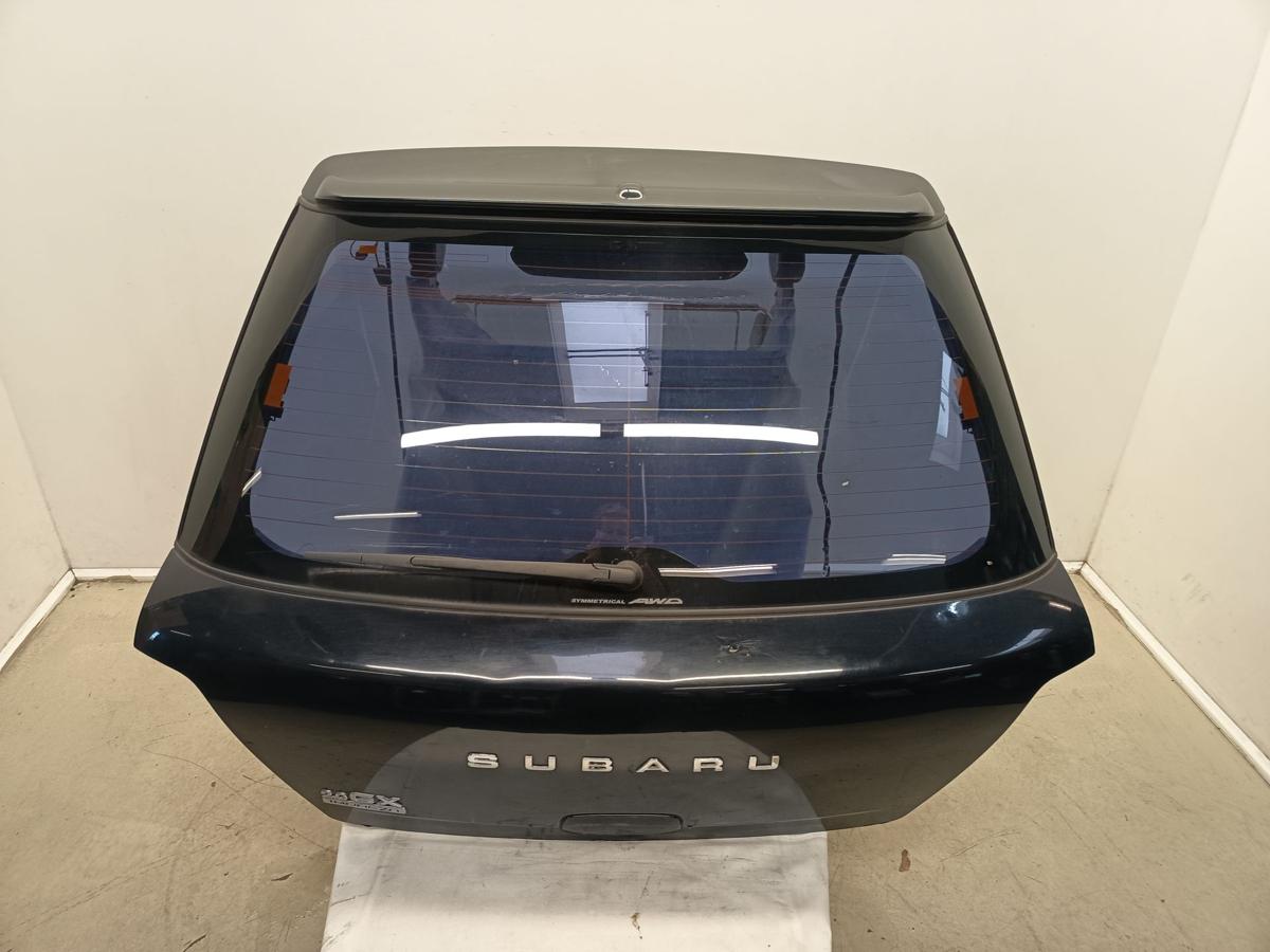 Subaru Impreza Kombi GD orig Heckklappe mit Scheibe Spoiler 32J Schwarz Bj 2004