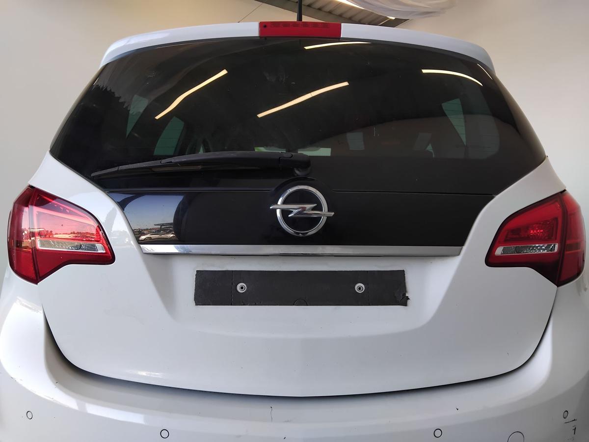 Opel Meriva B original Heckklappe casablancaweiss mit Heckscheibe BJ2011
