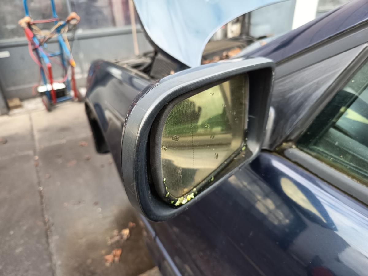 BMW E39 original Aussenspiegel links elektrisch anklapp 317/5 Orientblau Bj 2003