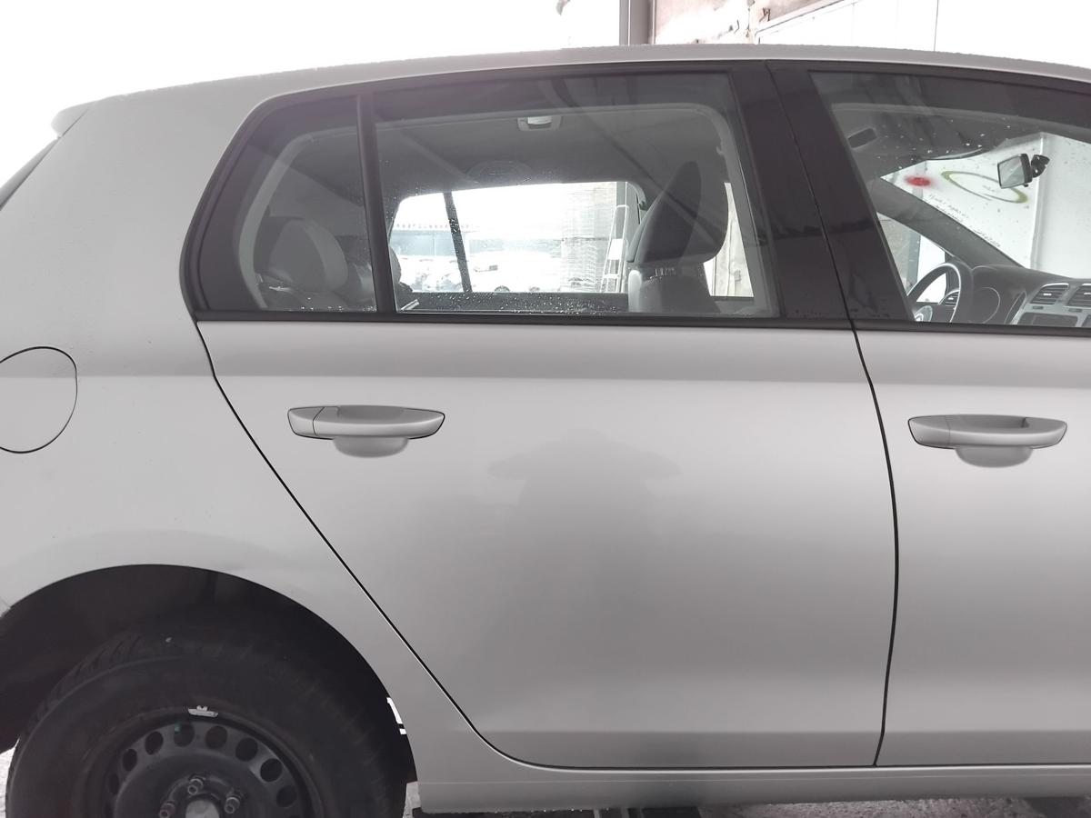 VW Golf 6 Flie&szlig;heck T&uuml;r hinten rechts LA7W reflexsilbermetallic BJ2009