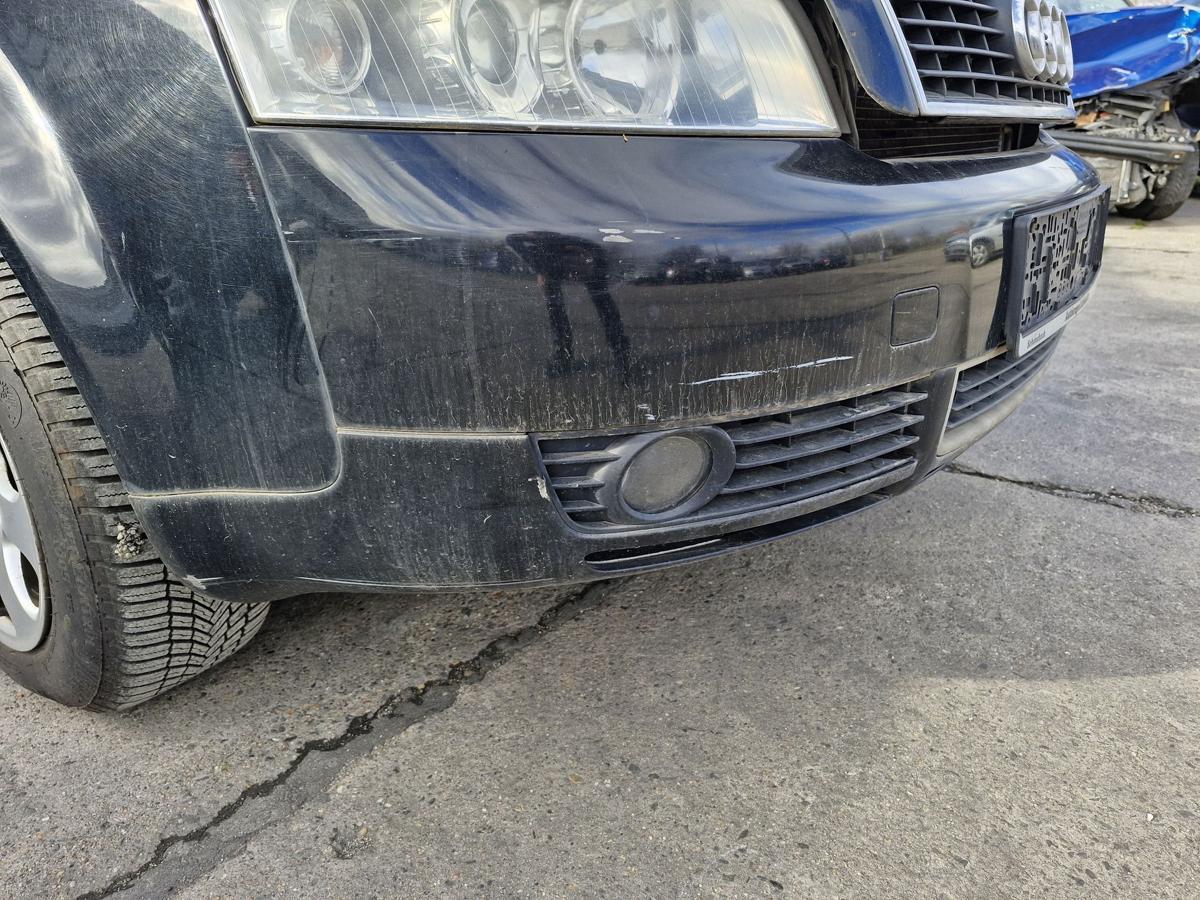 Audi A4 8E B6 BJ2004 Sto&szlig;stange vorn Sto&szlig;f&auml;nger LY9B Brillantschwarz BJ00-04