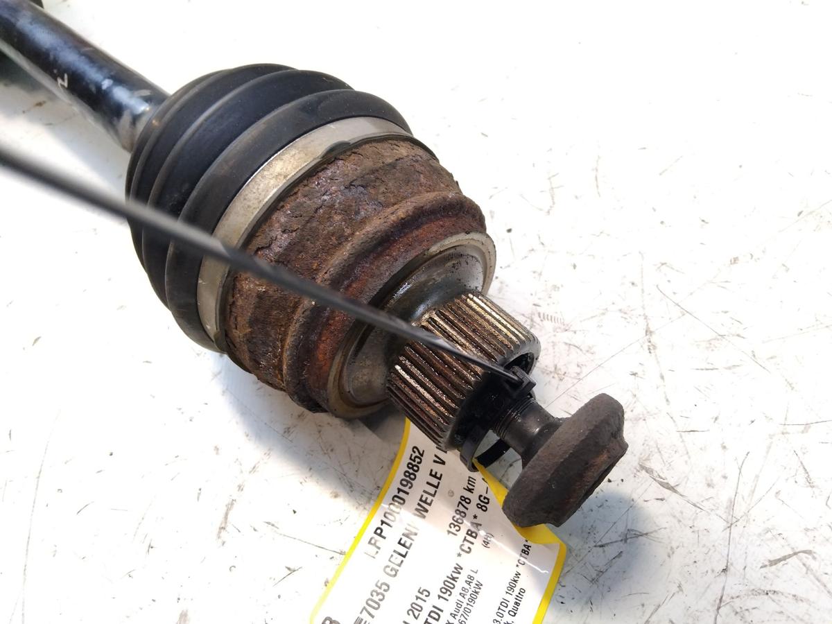 Audi A8 D4 4H original Gelenkwelle Antriebswelle vorn links 3.0TDI 190kw BJ2015