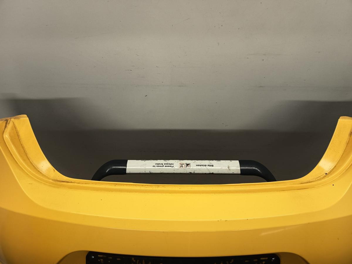 Seat Leon 1P Bj 2006 original Stoßfänger hinten PDC LS1A Amarillo Crono Gelb