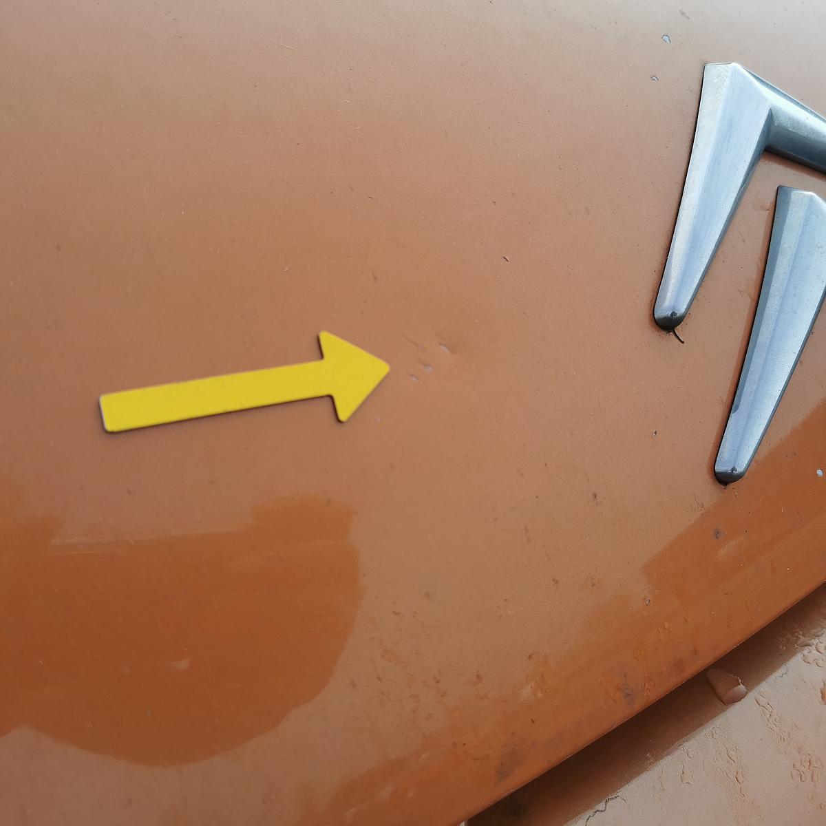 Citroen C3 Pluriel H Bj.03 Motorhaube Haube Klappe Deckel vorn KHU-Orange Aerien