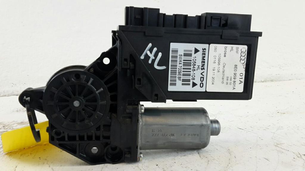 Audi A4 8E B7 Bj.04 Fensterhebermotor hinten links Avant 8E0959801A