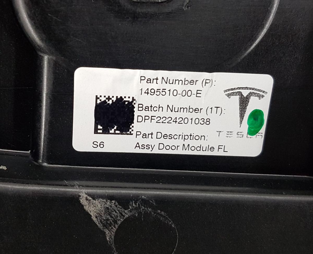 Tesla Model Y Fensterheber vorn links Bj22 149551000E 152680400B mit Motor