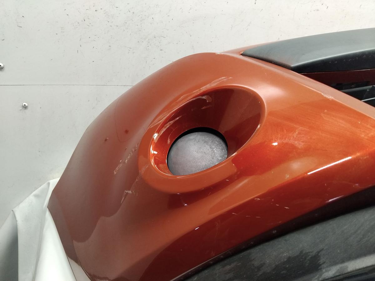 Renault Clio 3 Facelift Sto&szlig;stange Sto&szlig;f&auml;nger vorn rotmetallic Bj.2011
