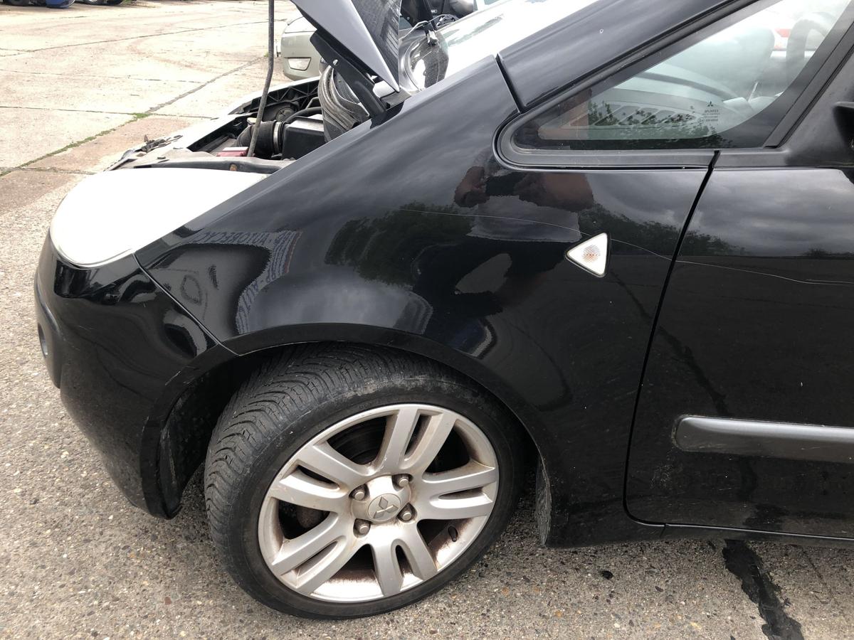 Mitsubishi Colt CZC Cabrio Kotfl&uuml;gel vorn links Fahrerseite X32 Espresso Black