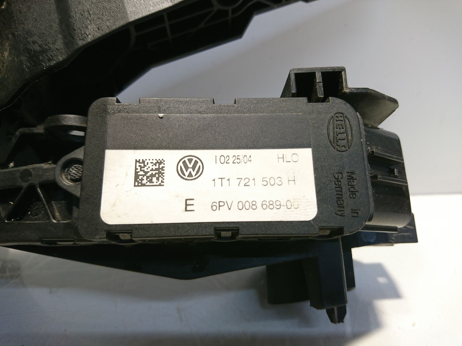 VW Touran 1 I orig Gaspedal elektriscg 1.6l 85kW Benzin BLP 1T1721503H Bj 2004