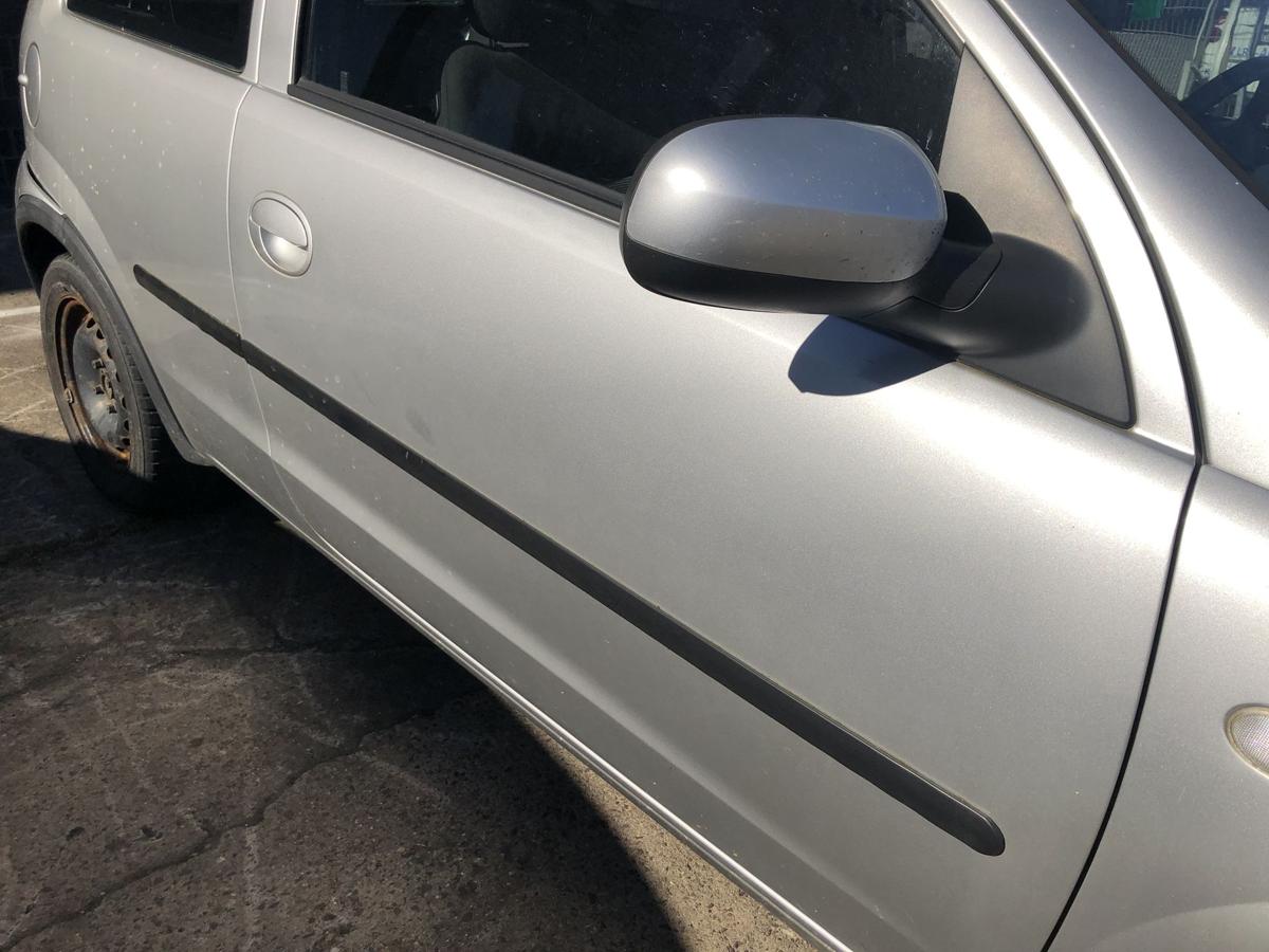 Opel Corsa C ab 2003 Tür vorn rechts Beifahrertür 3 türer Z157 Starsilber