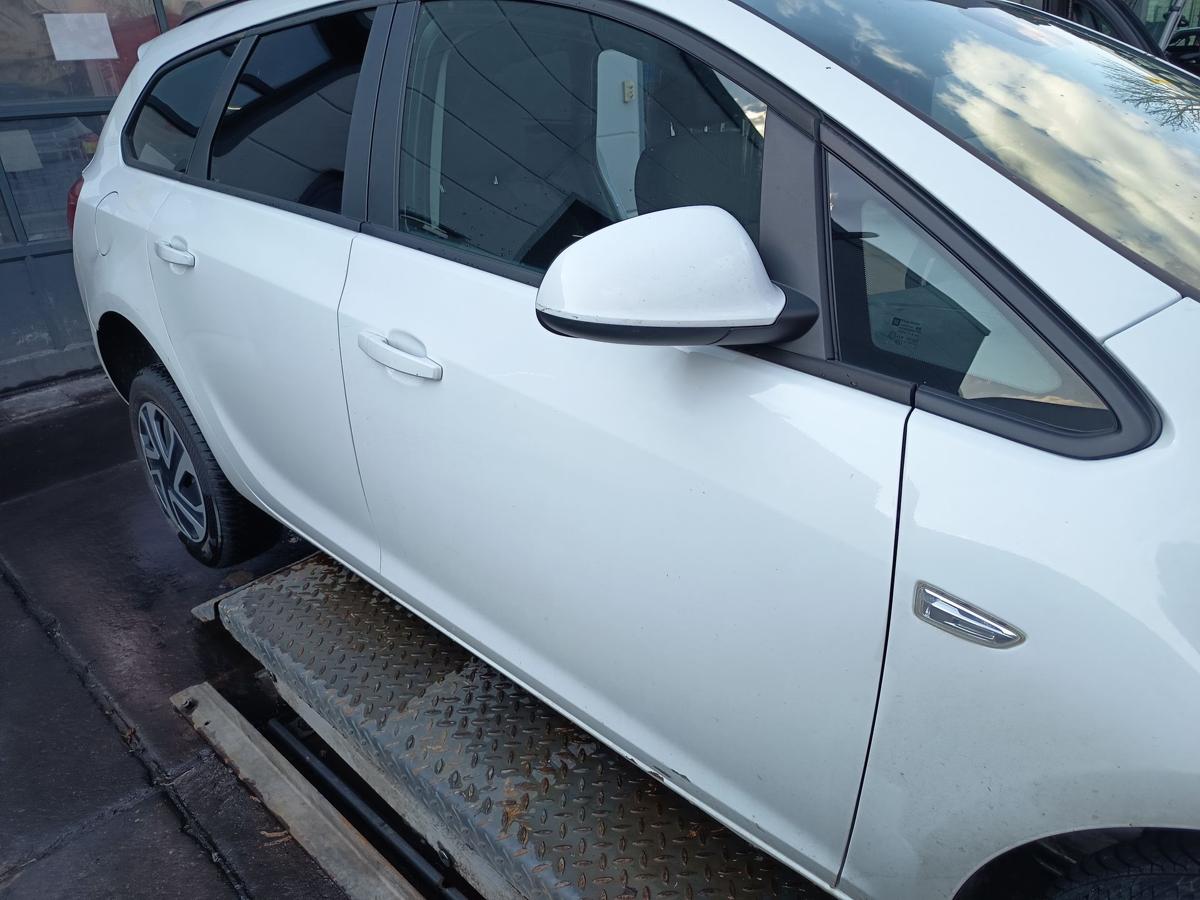 Opel Astra J original T&uuml;r vorn rechts Beifahrer Rohbau Z40R Schneewei&szlig; Bj 2013