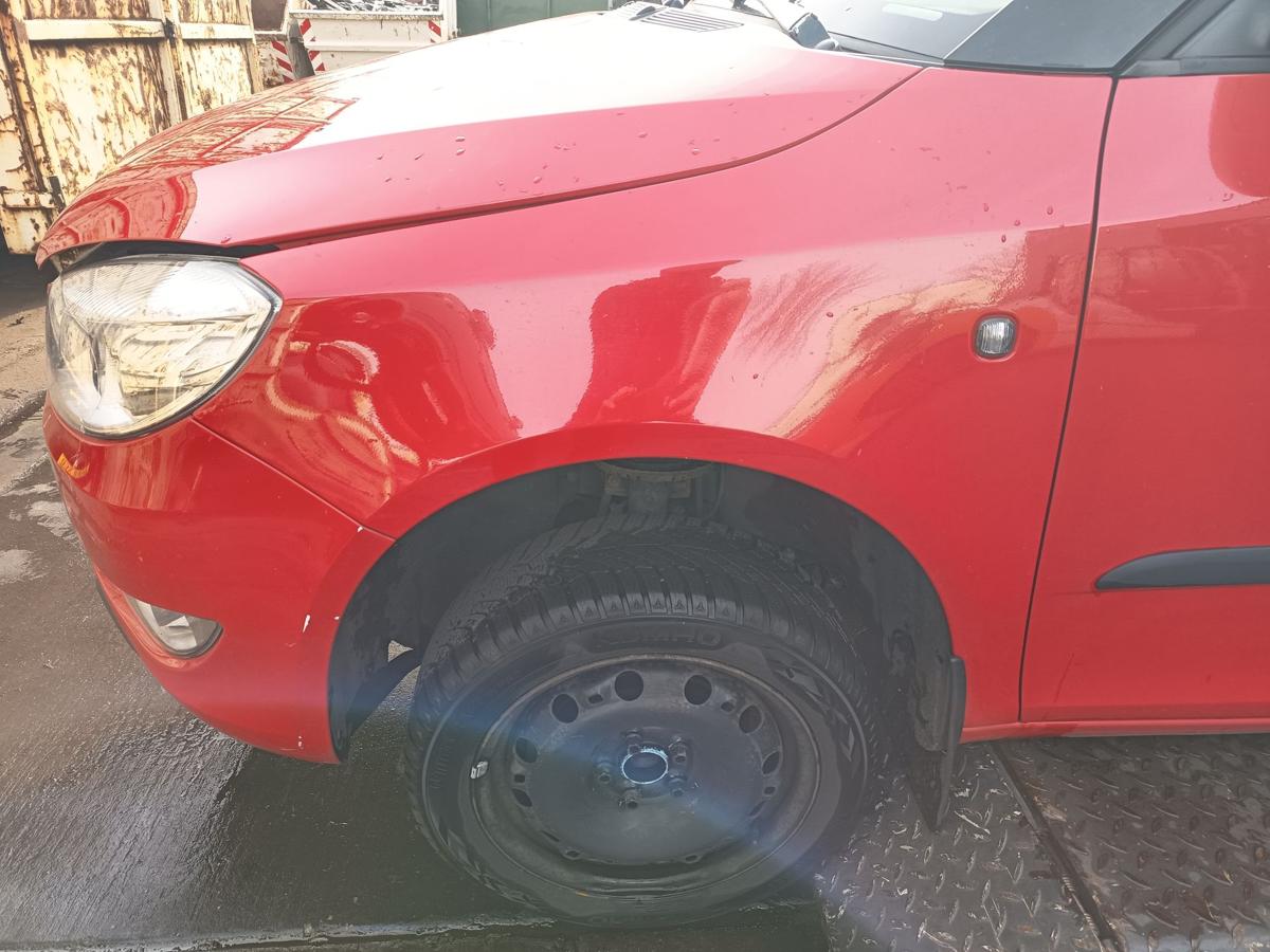 Skoda Fabia 5J orig Kotflügel links LF3K Rot ab 2010