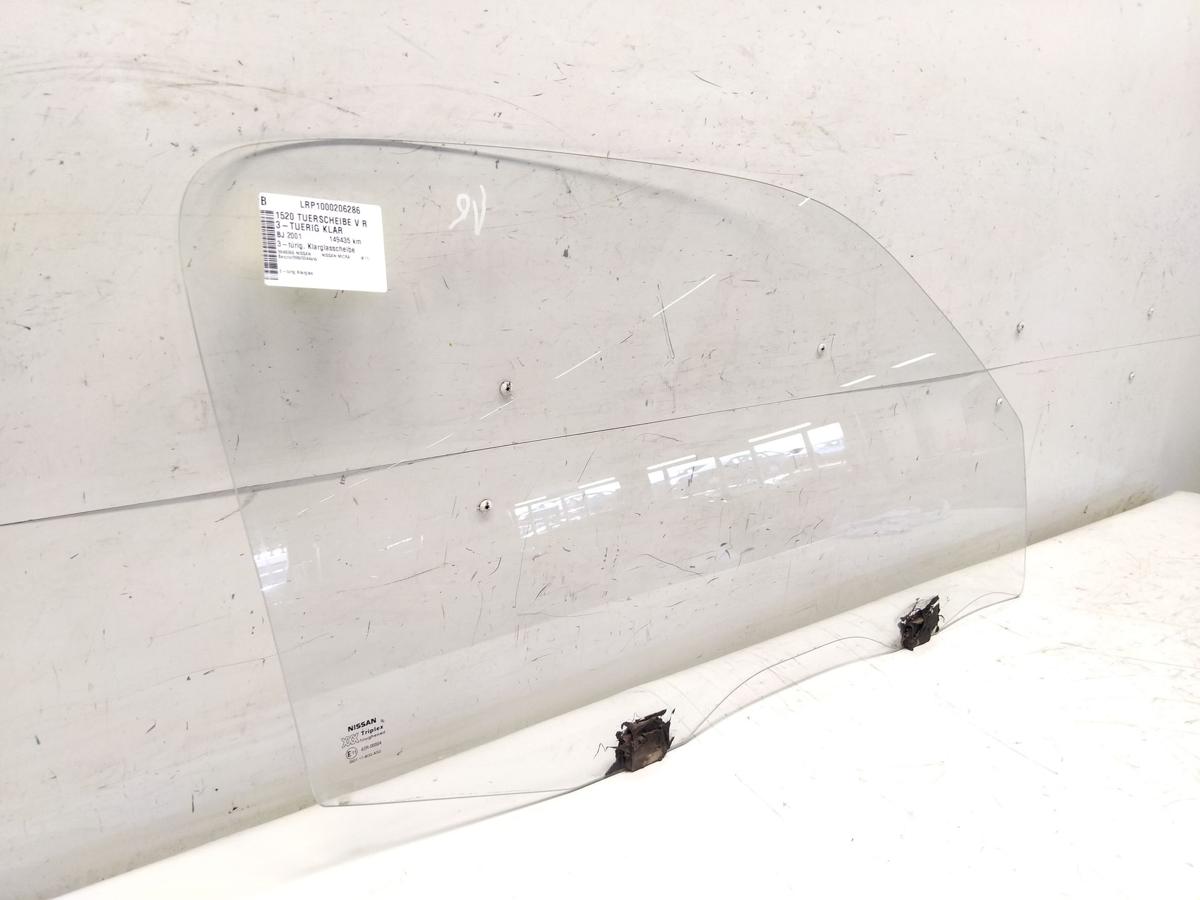 Nissan Micra K11 original T&uuml;rscheibe vorn rechts 3-t&uuml;rig Klarglas BJ2001