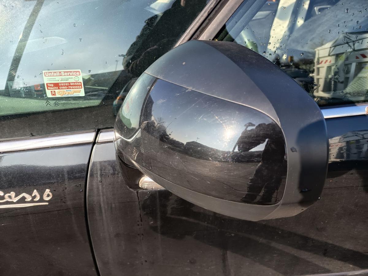 Citroen Grand C4 Picasso original Aussenspiegel links EXY Onyxschwarz Bj 2010