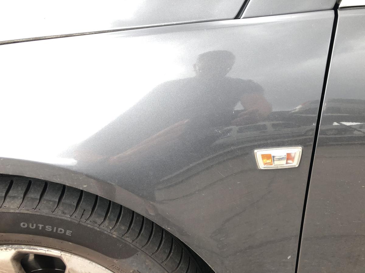 Opel Insignia A 0G-A Kotflügel vorn links Fahrerseite Z177 Karbongraumetallic