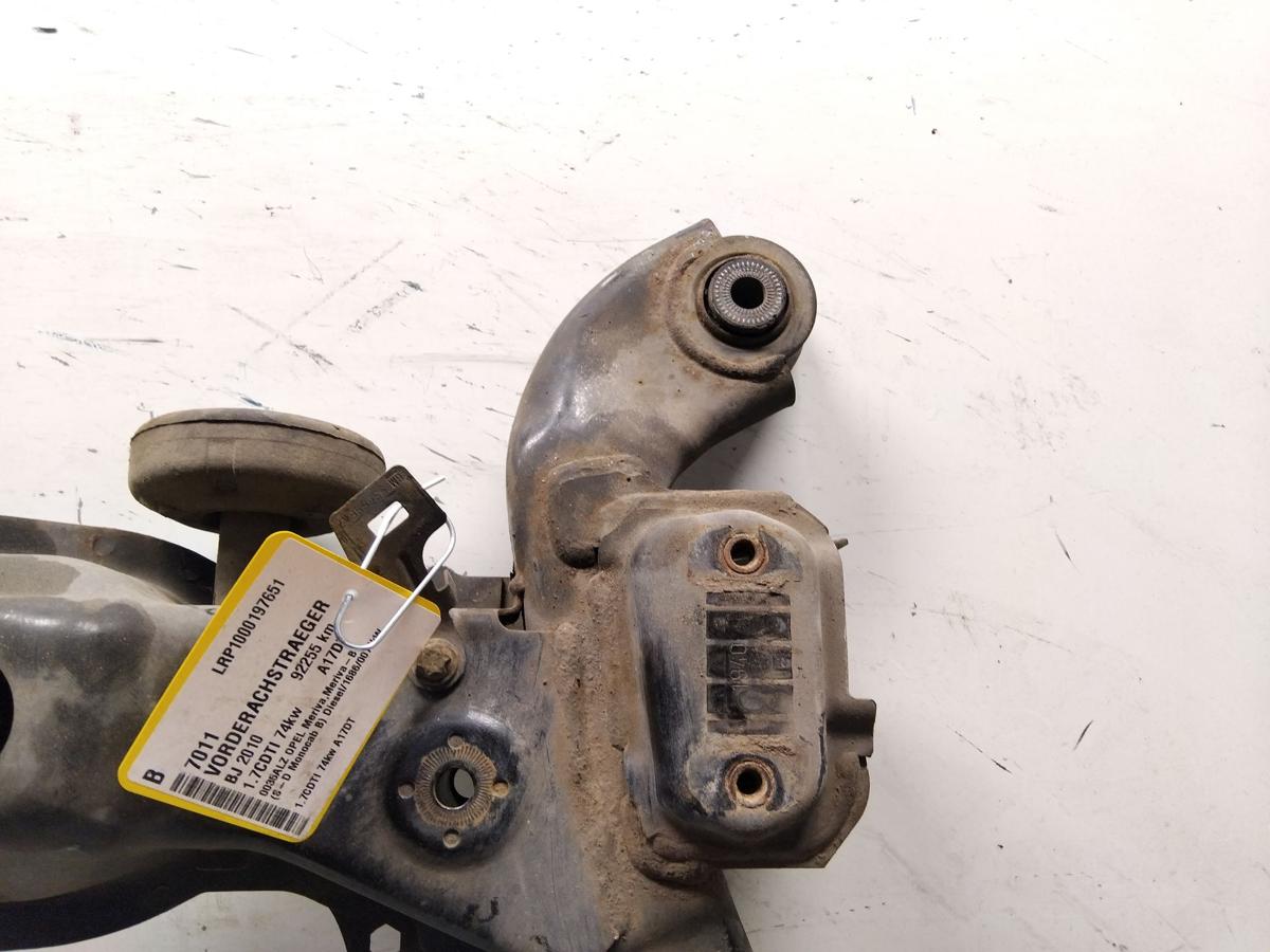 Opel Meriva B original Vorderachstr&auml;ger Vorderachse Aggregatetr&auml;ger vorn BJ2010