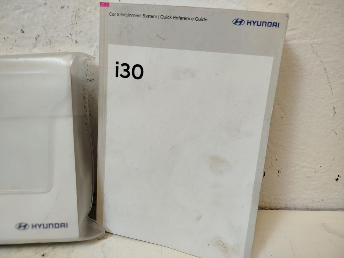 Hyundai i30 PD Mild Hybrid Bordmappe Gebrauchsanleitung Bordbuch Anleitung