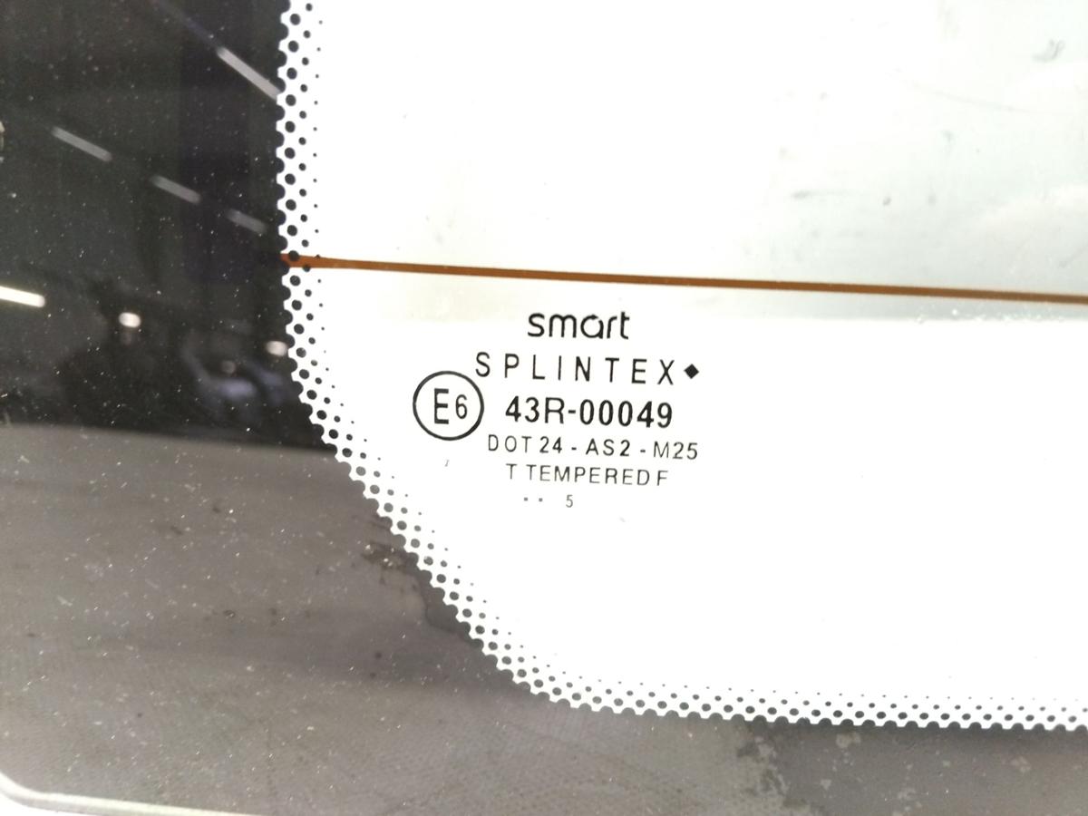 Smart 450 City Coupe Fortwo original Heckscheibe gr&uuml;ncolor beheizt BJ2007