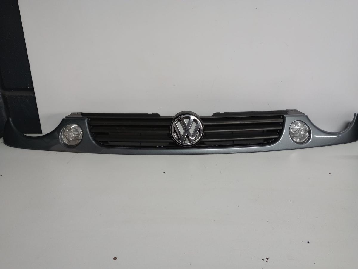 VW Lupo original Kühlergrill 6X0853661B mit Emblem D7X Platingrau Bj 2003