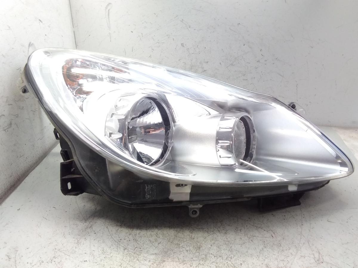 Opel Corsa D orig Scheinwerfer rechts chrom Valeo Halogen m LWR BJ2007 89313309