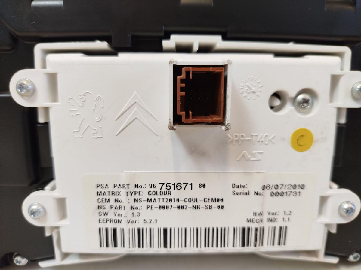 Peugeot 508 ND NE bis14 Kombiinstrument Tacho 1.6 Benzin 115k Instrumente OEM