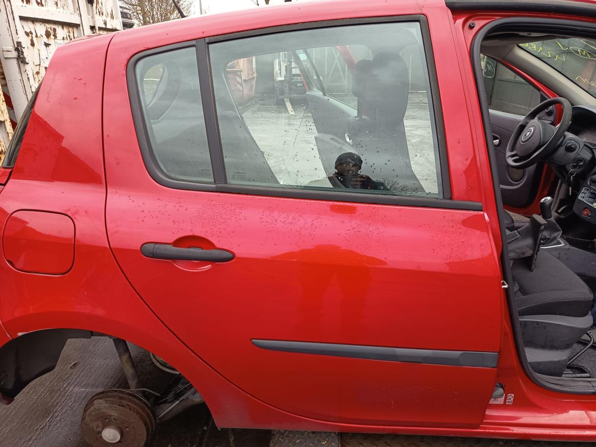 Renault Clio III original T&uuml;r hinten rechts Fond 727 Spanischrot Bj 2012