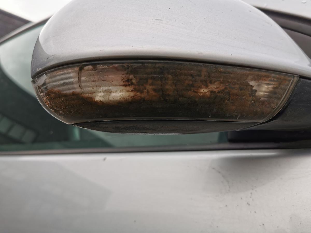 VW Golf V 5 Aussenspiegel Spiegel Rückspiegel rechts elek LA7W Reflexsilber TEXT