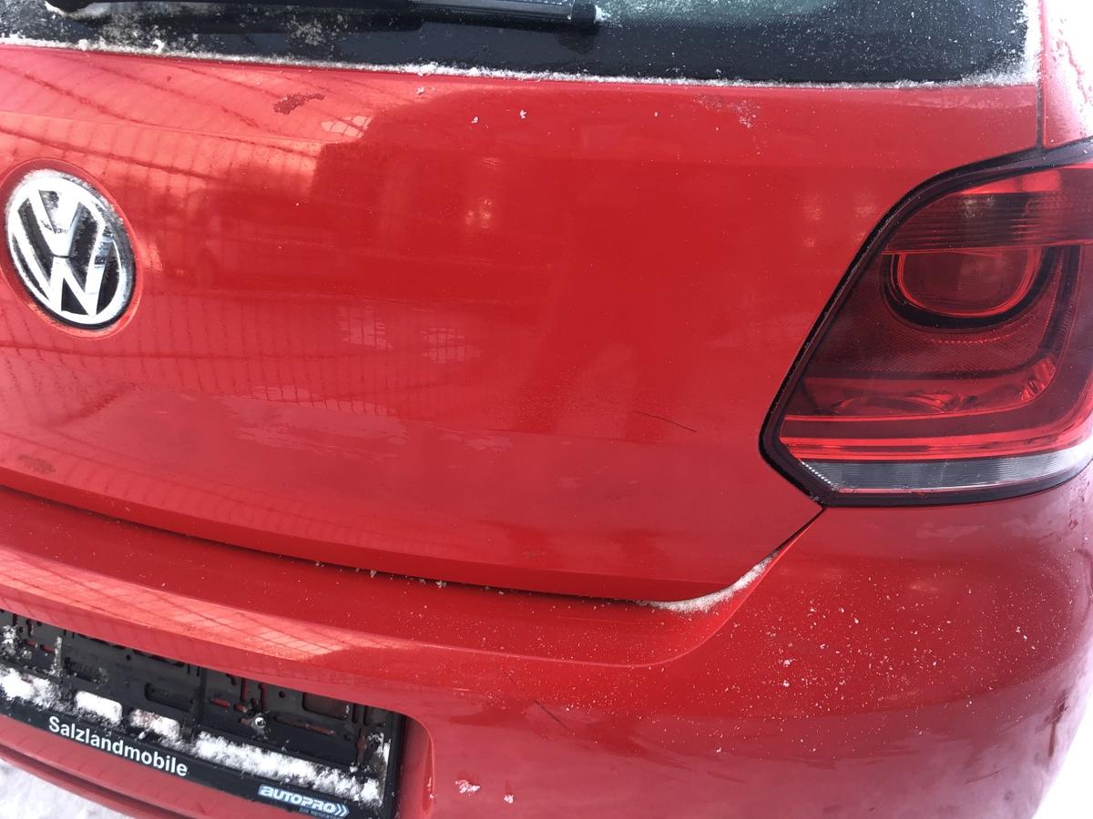 VW Polo 6R Heckklappe mit Scheibe Kofferraumklappe LP3G Deckel hinten Rohbau