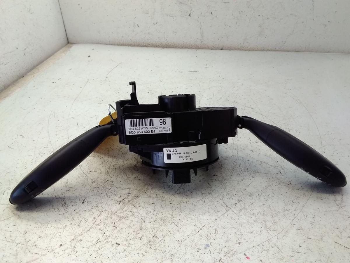 VW Polo 6R original Kombischalter mit Schleifring besch&auml;digt Bj.2010 6Q0953503EJ