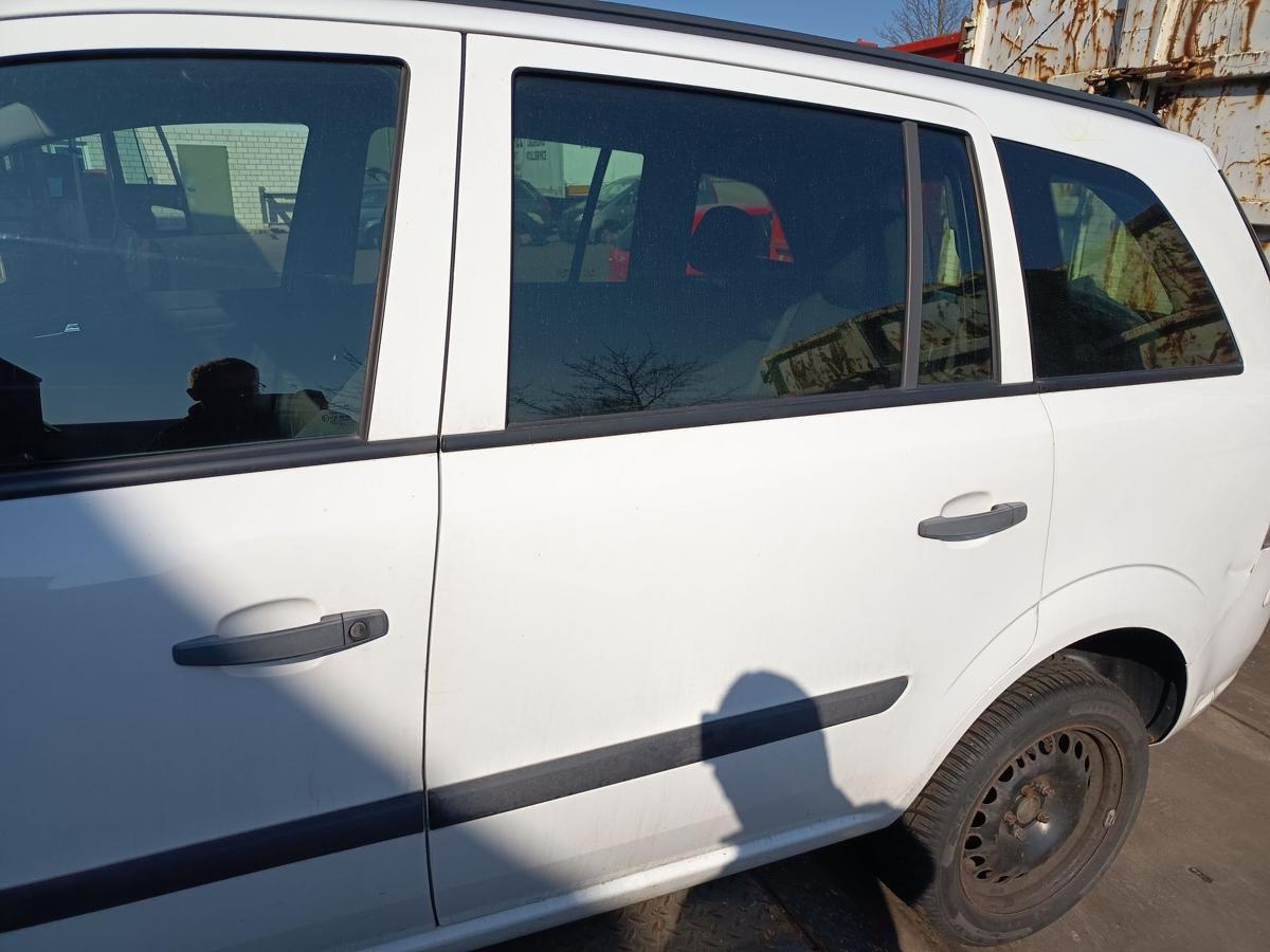 Opel Zafira B original T&uuml;r hinten links Z40R Weiss Baujahr 2009