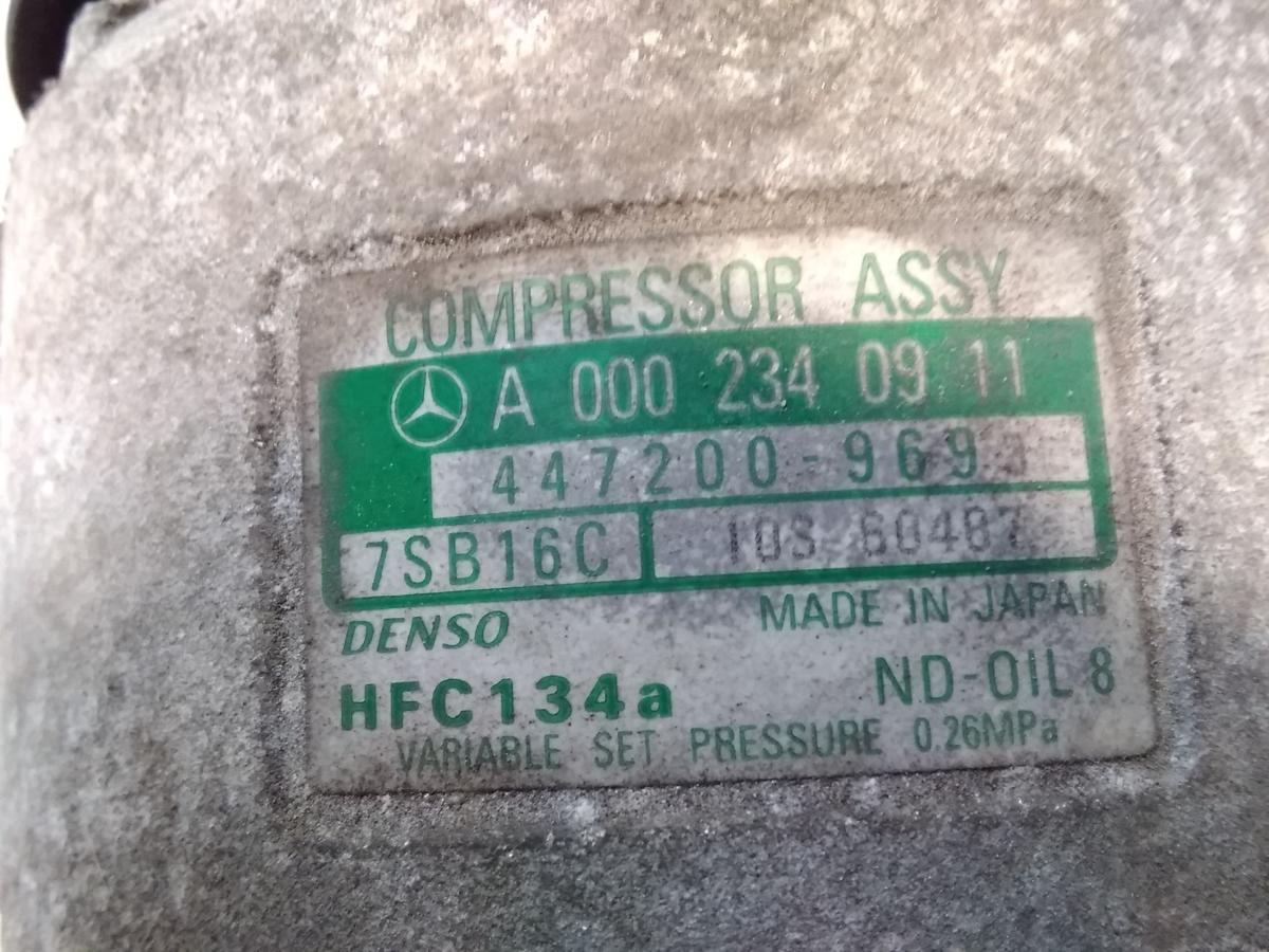 Mercedes Benz E Klasse W210 E200 original Klimakompressor A0002340911 BJ1997