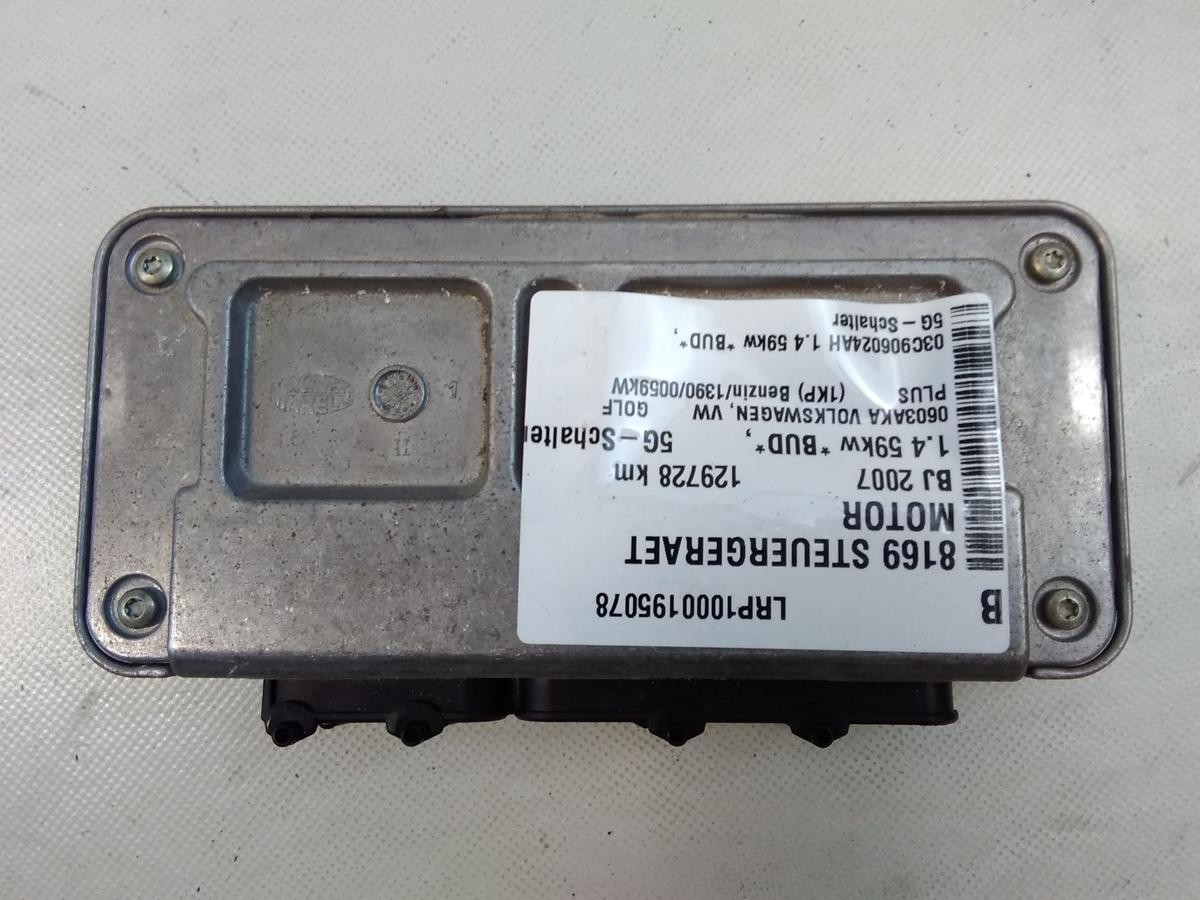 VW Golf Plus 5M original Steuerger&auml;t Motor 03C906024AH 1.4 59kw BUD BJ2007