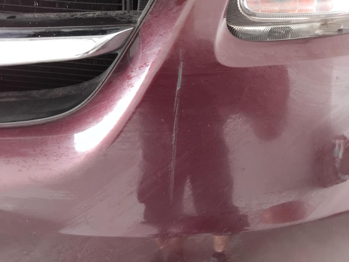 Subaru Justy 4 M300F original Stoßfänger Stoßstange vorn BJ2008 R56 Maroon brown