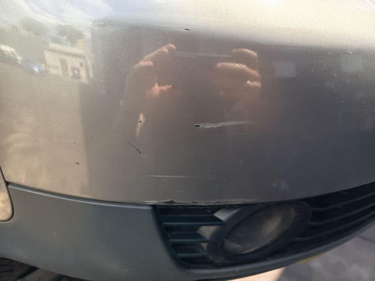 Audi A4 B6 original Sto&szlig;stange F&auml;nger vorn Front Y7Q Atlasgrau Bj 2003