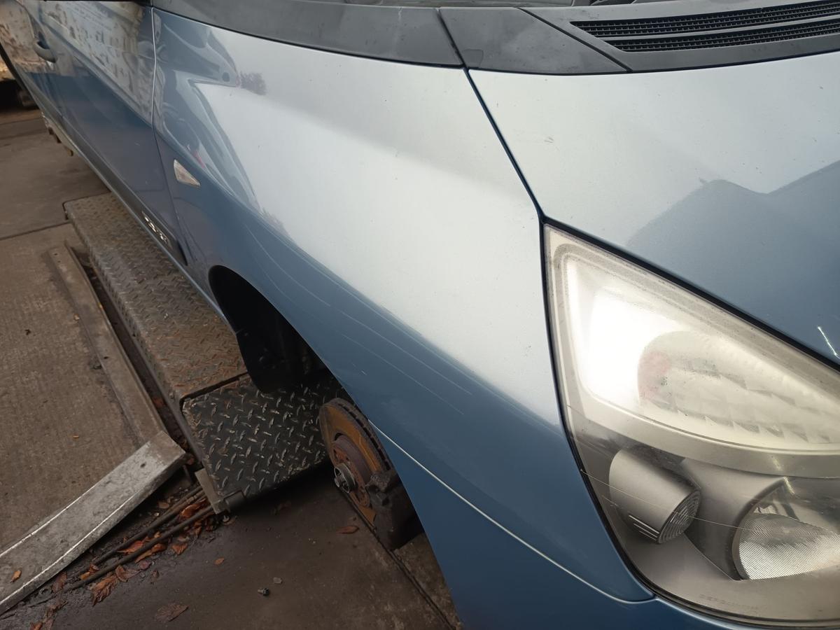 Renault Espace IV JK0/JK1 Bj 2003 original Kotflügel vorn rechts Blue Ted47