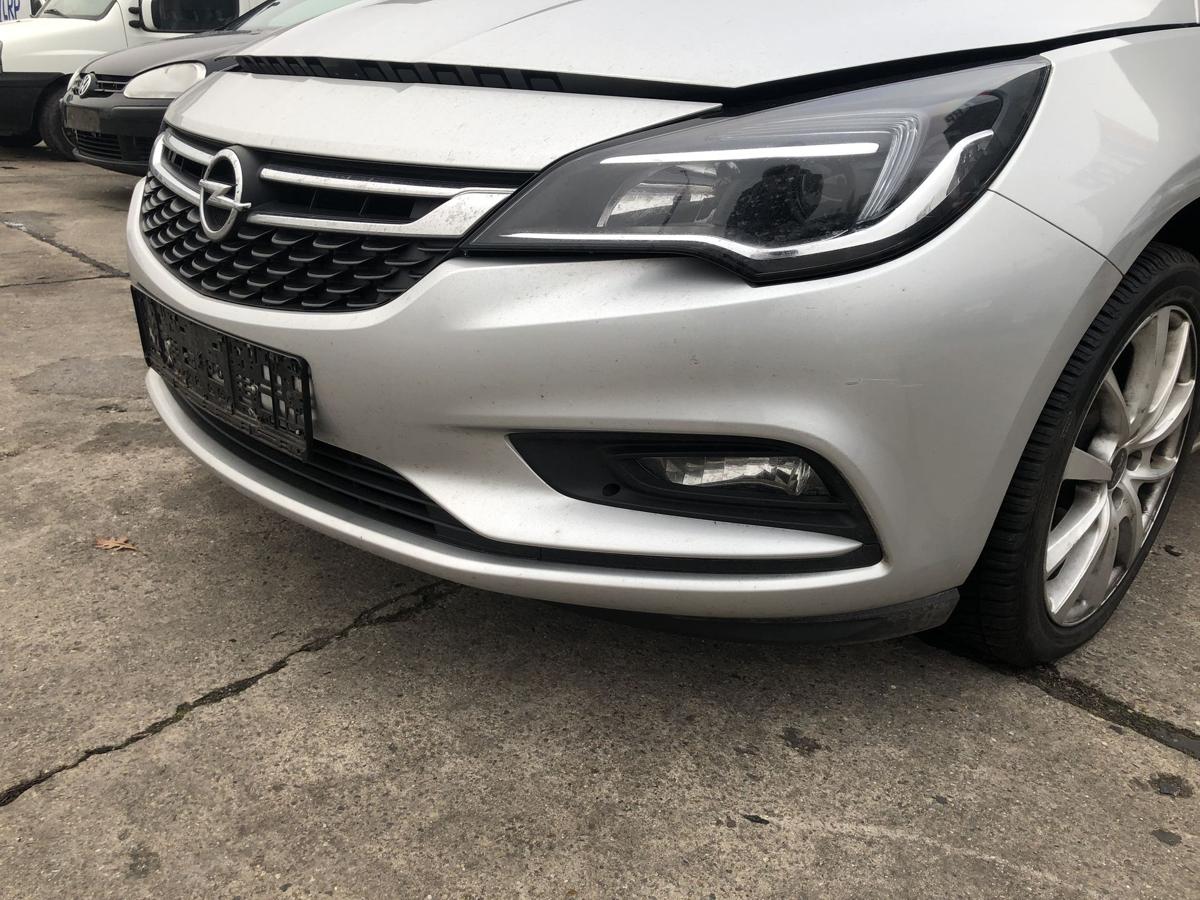 Opel Astra K B16 Caravan Stoßfänger vorn Frontschürze mit Nebel Z176 Argonsilber
