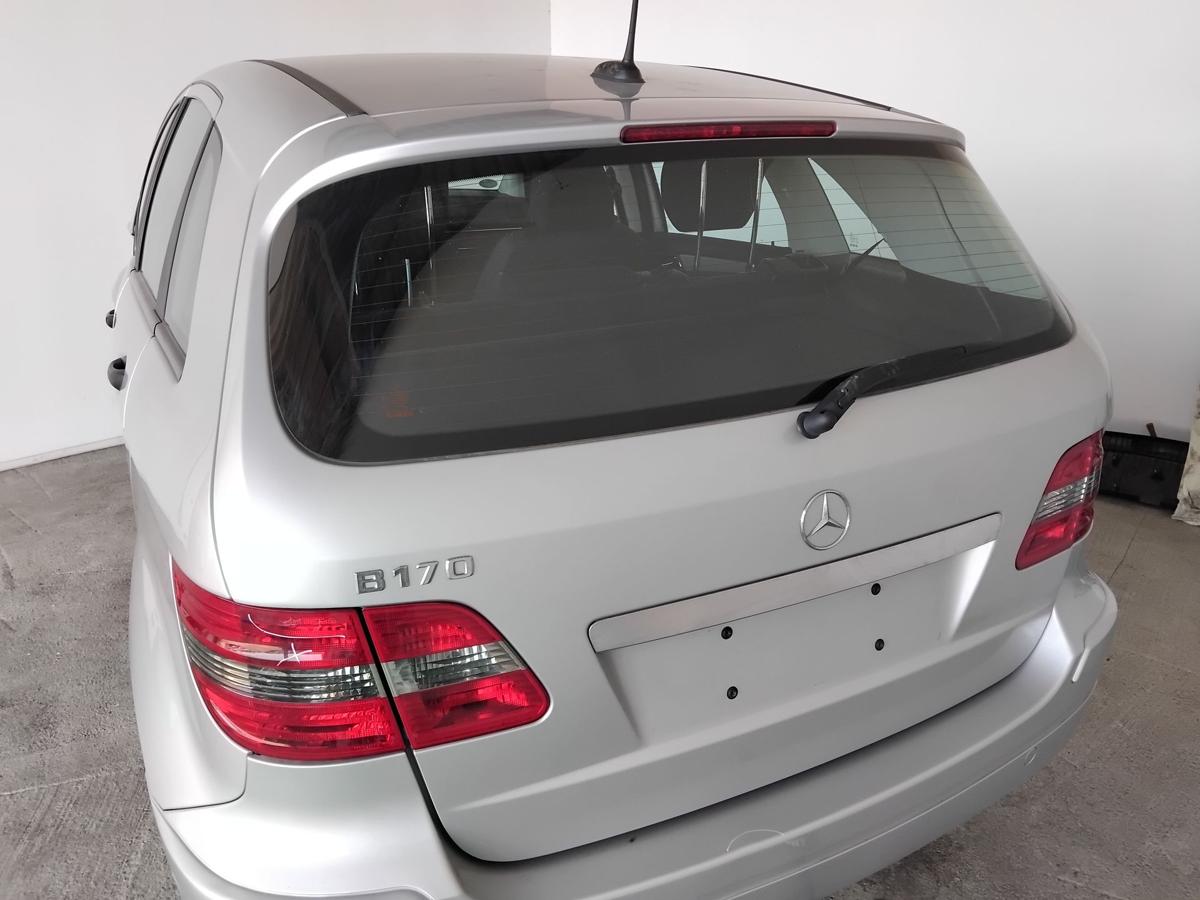 Mercedes B-Klasse W245 Hecklappe 761 polarsilbermetallic inkl. Scheibe BJ2008