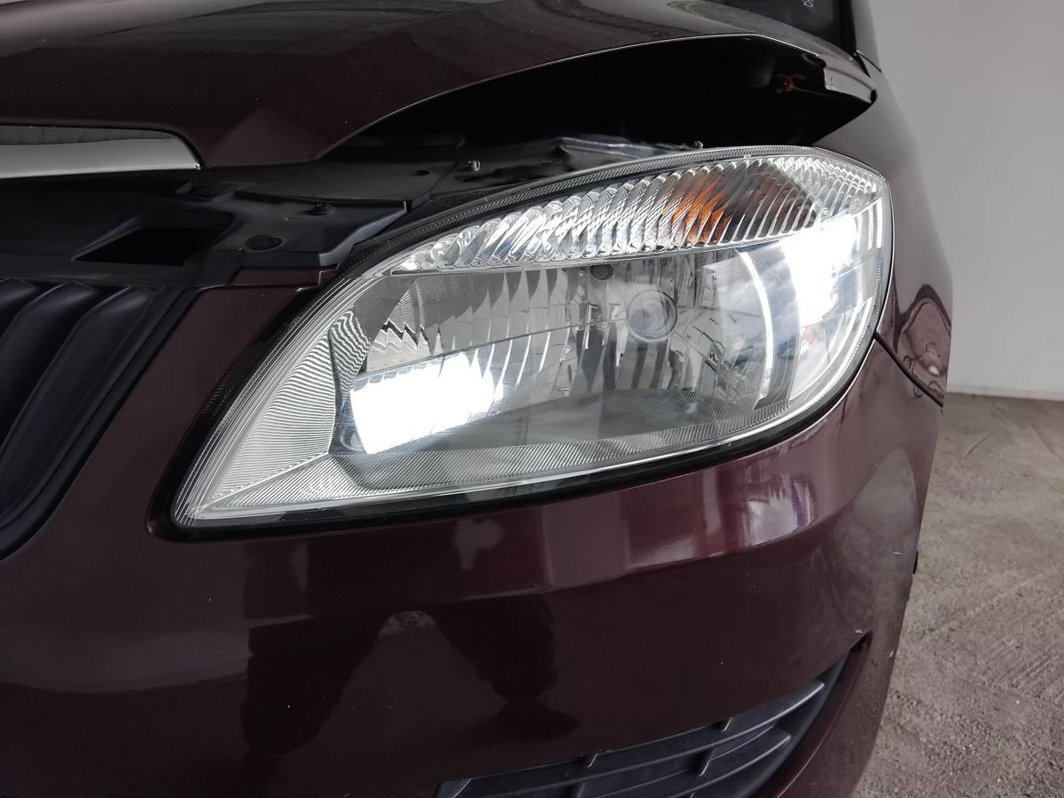 Skoda Fabia 2 5J Facelift original Scheinwerfer links Hella mit LWR BJ2013