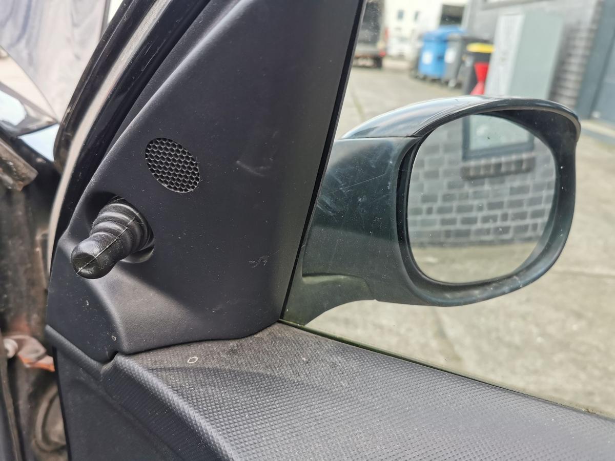 Peugeot 206+ 2M Aussenspiegel Rückspiegel Spiegel rechts manuell KTV Perla Nera