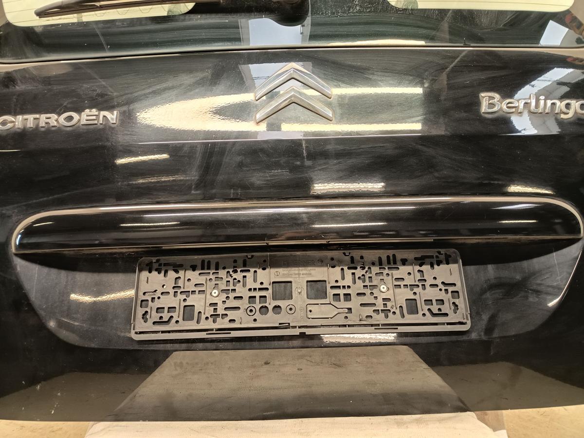 Citroen Berlingo II B9 orig Heckklappe mit Scheibe EXY Schwarz bis Bj 2012