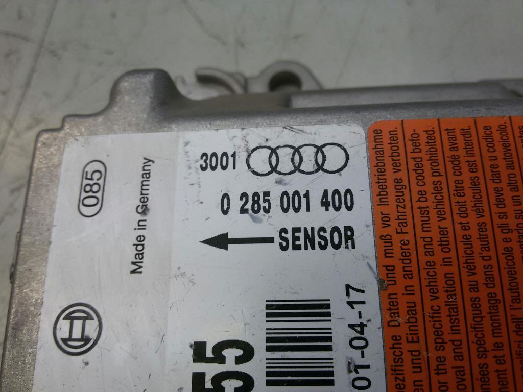 Audi A4 B6 8E Steuergerät Airbag 8E0959655 0285001400 BOSCH BJ2001