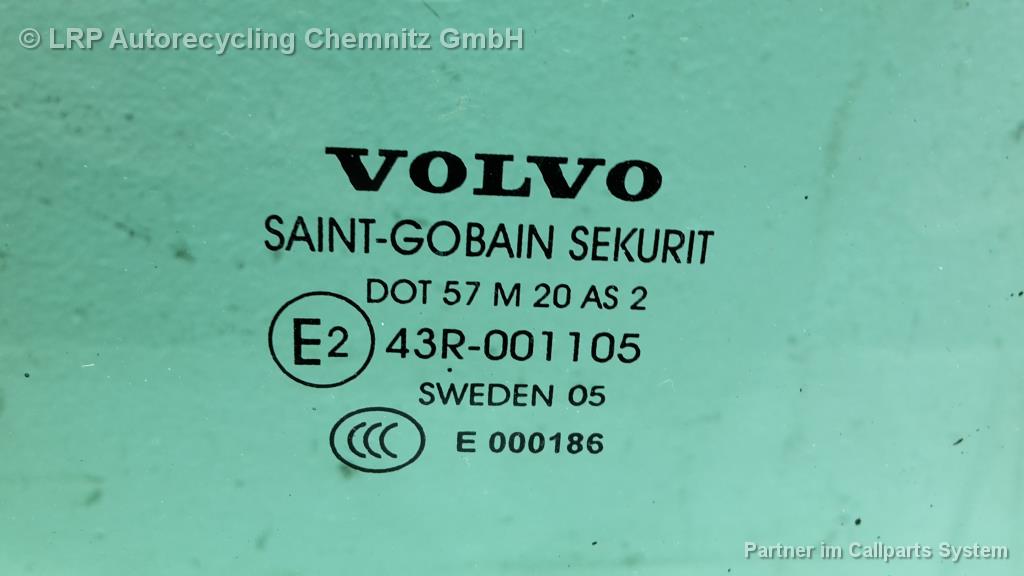 Volvo V50 Bj 2005 Türscheibe vorn links Fahrertürscheibe getönt