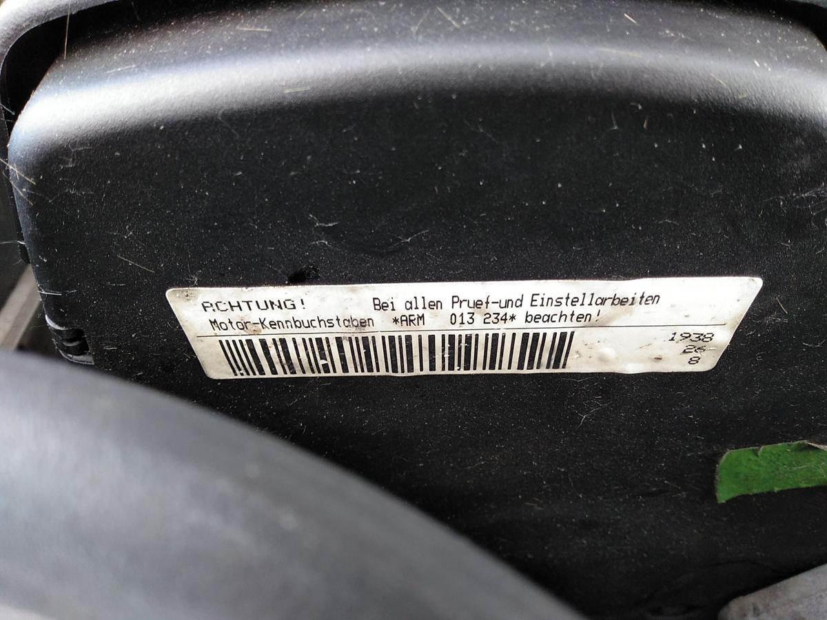 Motor ARM 1.6 74kw Laufleistung 123367km VW Passat 3B Bj.1999