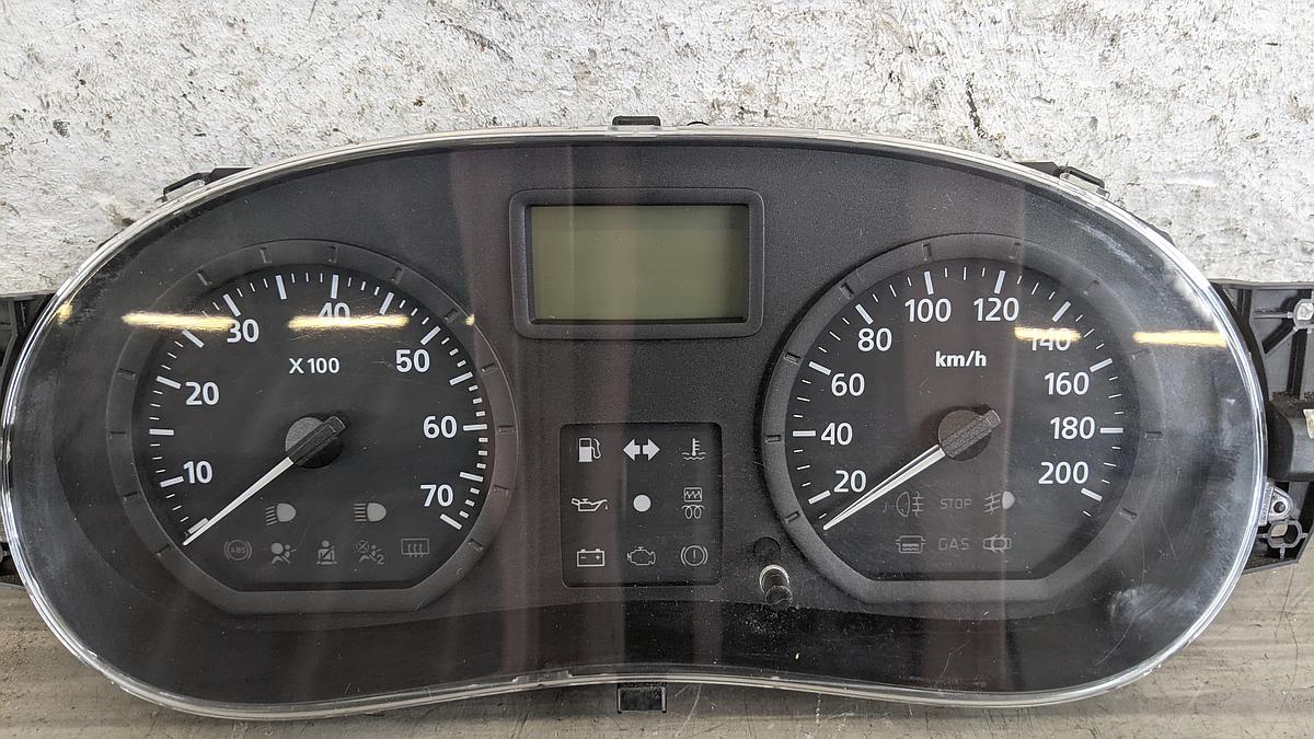 Dacia Sandero Kombiinstrument Tacho 8200377202