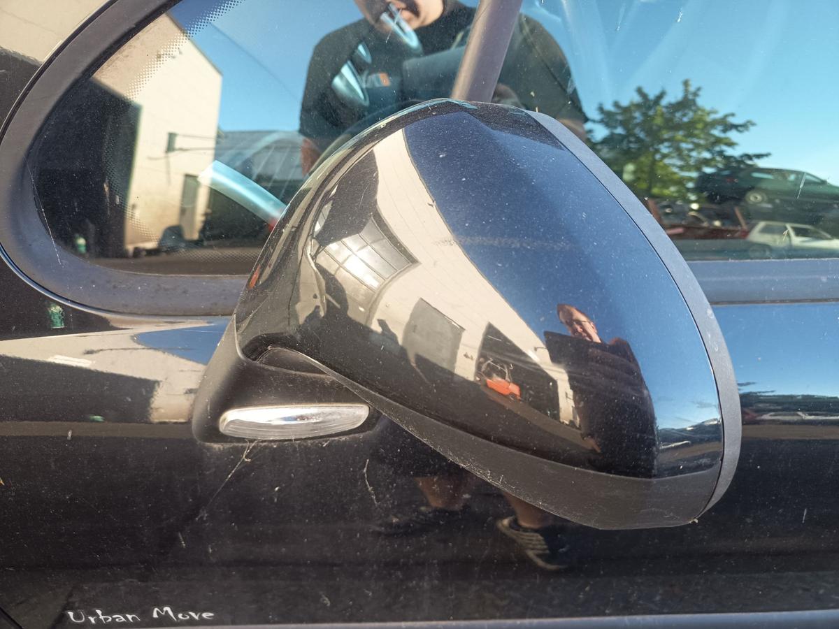 Peugeot 207SW original Au&szlig;enspiegel links elektrisch EXL schwarz Baujahr 2009